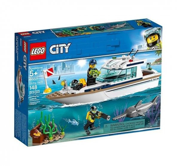 Lego City Dalış Yatı 60221
