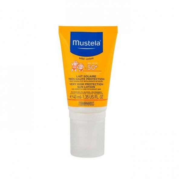 Mustela Protective Face Cream Spf 50+ 40 ml