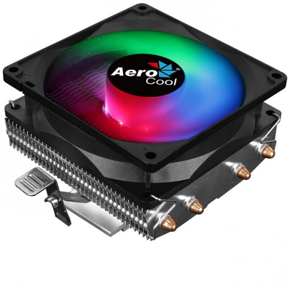 AEROCOOL 90mm AIR FROST4 AE-CC-AF4 RGB Hava Soğutmalı İşlemci Fanı - 4