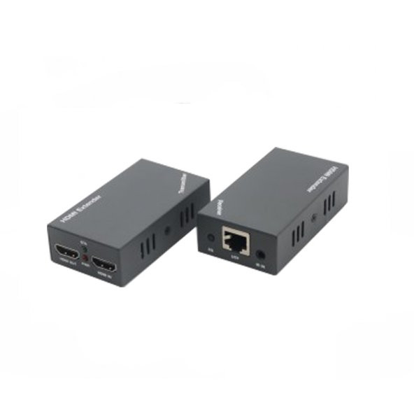 PWAY HDMI Cat6 Ethernet IP Kablo Uzatıcı 60m Infaredli Cat5e/6 - 2