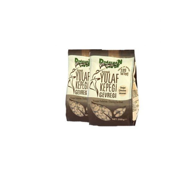 Doğalsan Yulaf Kepeği Gevreği Çikolata Aromalı 2 x 200 G - 1