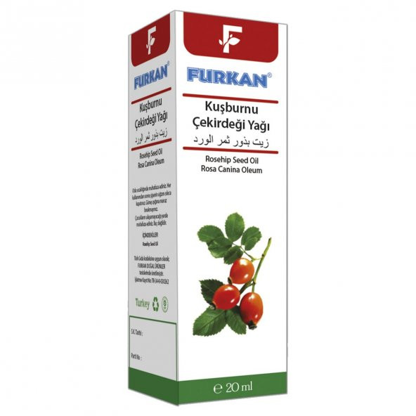 Furkan Kuşburnu Çekirdeği Yağı - 20 CC - 1