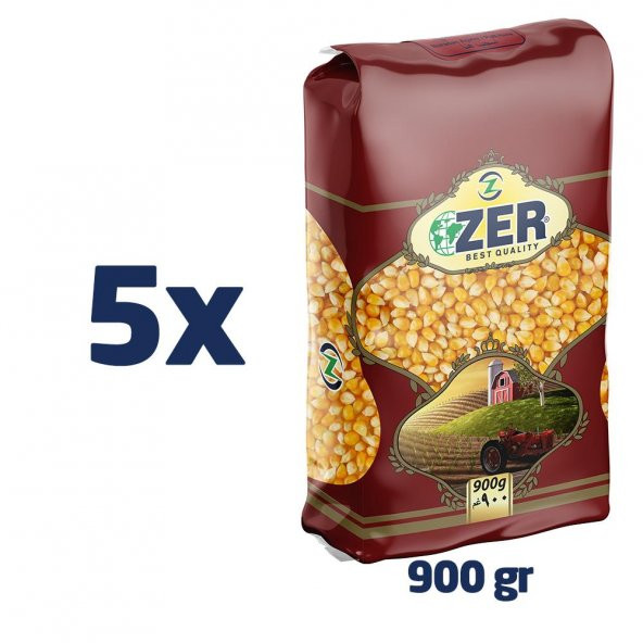 Zer Popcorn 900 Gr.x 5 Adet