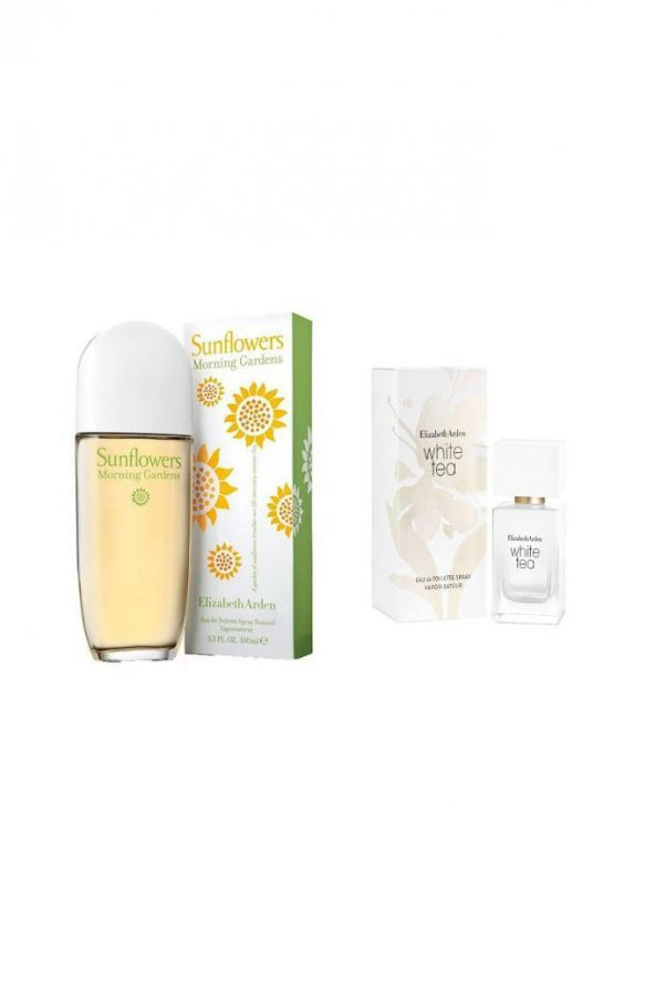 Elizabeth Arden Sunflowers Morning Garden Edt 100 ml Kadın Parfüm+White Tea Edt 30 ml Kadın Parfüm