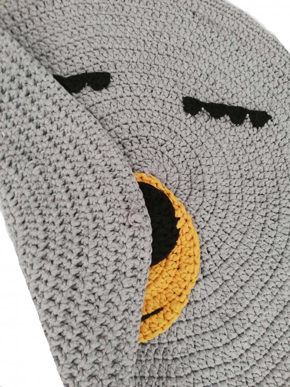 Nuh Home El Yapımı Çocuk Odası Halısı Ayıcık Desenli 3D Halı - 2