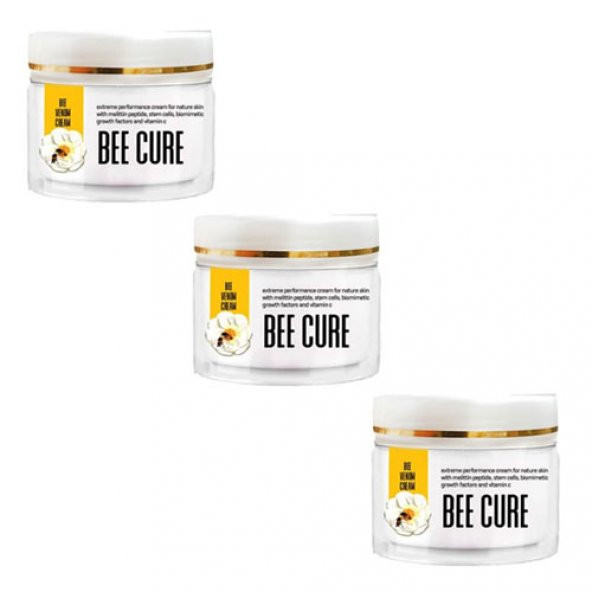3 Adet Bee Cure Cream Ağrı kesici Arı Kremi 100ml