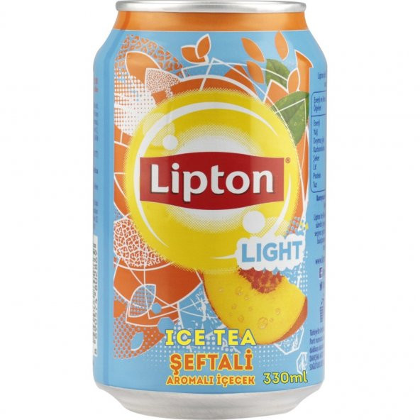 Lipton İce Tea Şekersiz Şeftali Aromalı 330 Ml x24
