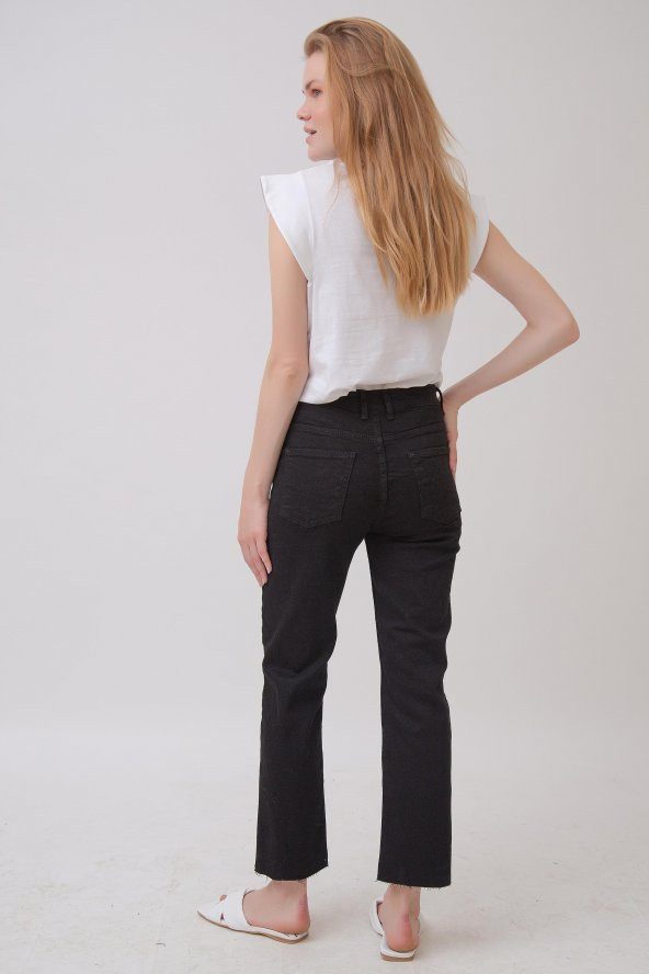 HerTon Bisiklet Yaka Yarasa Kol Tişört 138-0002 - 8