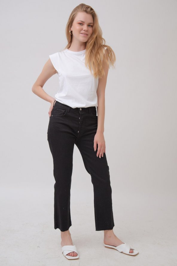 HerTon Bisiklet Yaka Yarasa Kol Tişört 138-0002 - 10