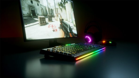 Cougar AURORA S Gaming Klavye (RGB) - 9