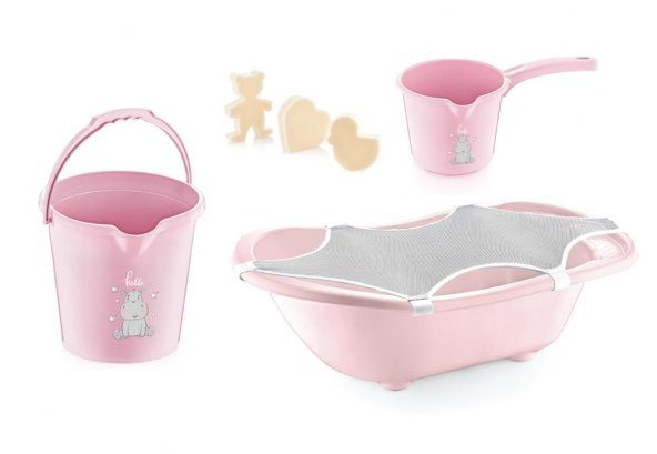 Babyjem Bebek Banyo Seti 5 Parça Pembe - 2