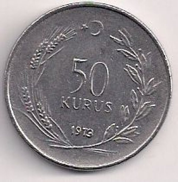 TC. 50 Kuruş 1973 (mp0357)
