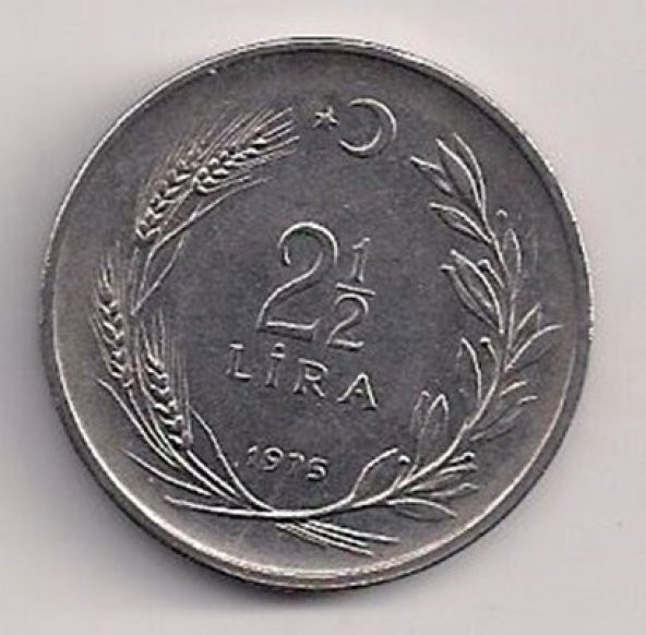 TC. 2,5 Lira 1975-Düz (mp0426)