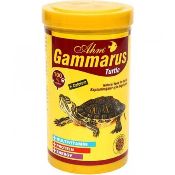 Ahm Gammarus Trutle Kaplumbağa Yemi 250 Ml