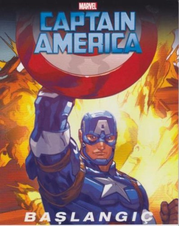Marvel Captain America Başlangıç Orta Boy