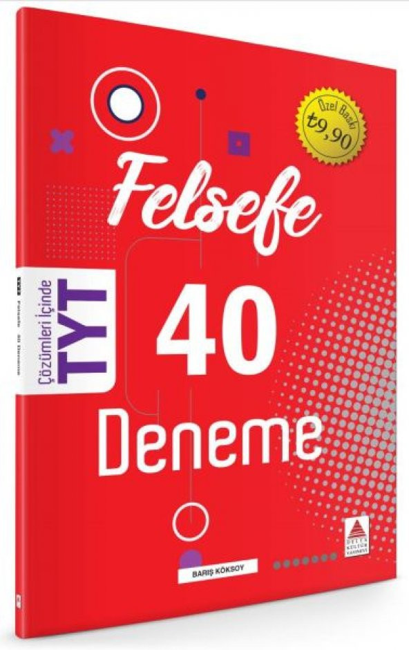 Delta Kültür TYT Felsefe 40 Deneme Yeni
