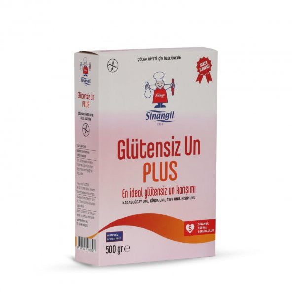 Sinangil Glutensiz Plus Un 500 Gr 6 Adet - 2