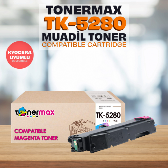 Kyocera TK-5280 Muadil Toner Kırmızı