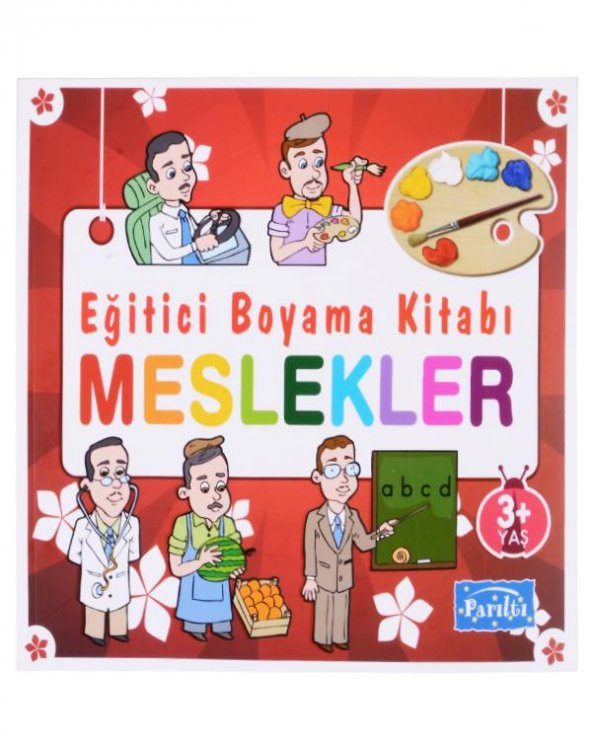 +3 Yaş Eğitici Boyama Kitapları Seti 3 Kitap (Parıltı Yayınları) - 4
