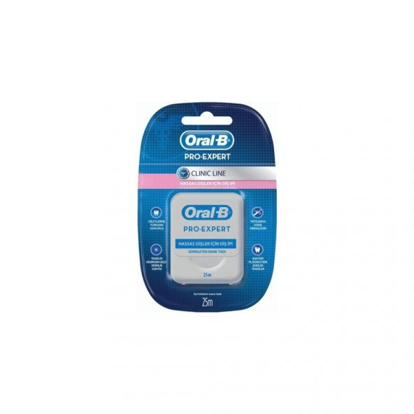 ORAL-B DİŞ İPİ PRO-EXPERT CLİNİC LİNE 25 M