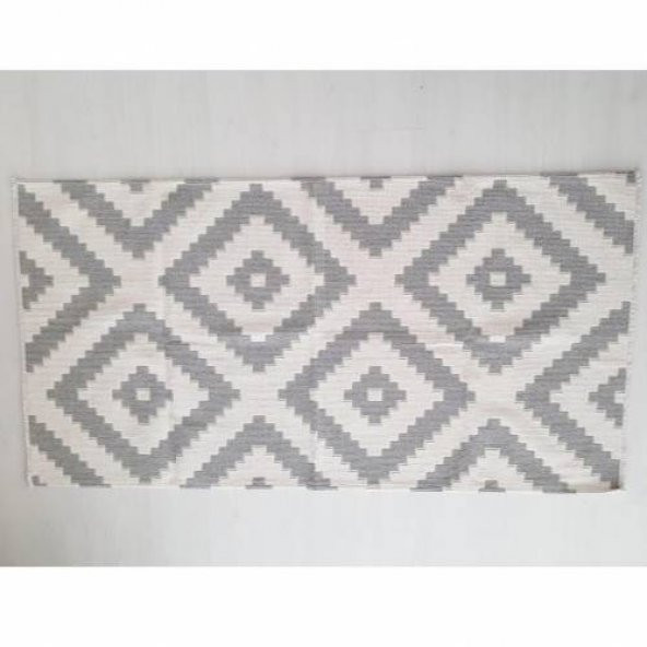 Mısır Pamuğu Kilim,Baklava Dekoratif Yıkanabilir Kilim 160X230cm Paspas - 3