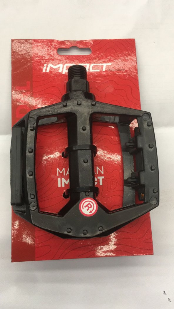Pedal - Geniş, Alüminyum, Bilyalı, Siyah FP-965