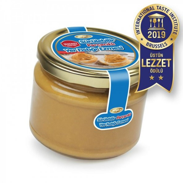 Tuğba Fıstık Ezmesi 300 Gr (Şekersiz) - 1