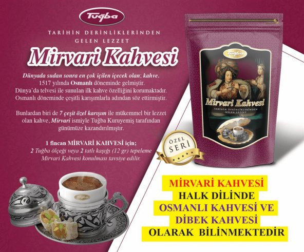 Tuğba Mirvari Kahvesi Metal Kutu 300 gr - 3