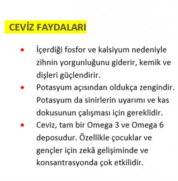 Kabuklu Ceviz 500 gr - Resim 3