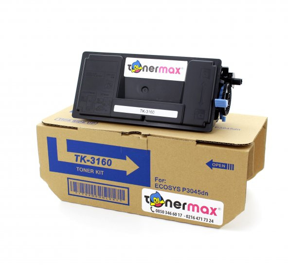 Kyocera Ecosys P3055dn Muadil Toner / TK-3160