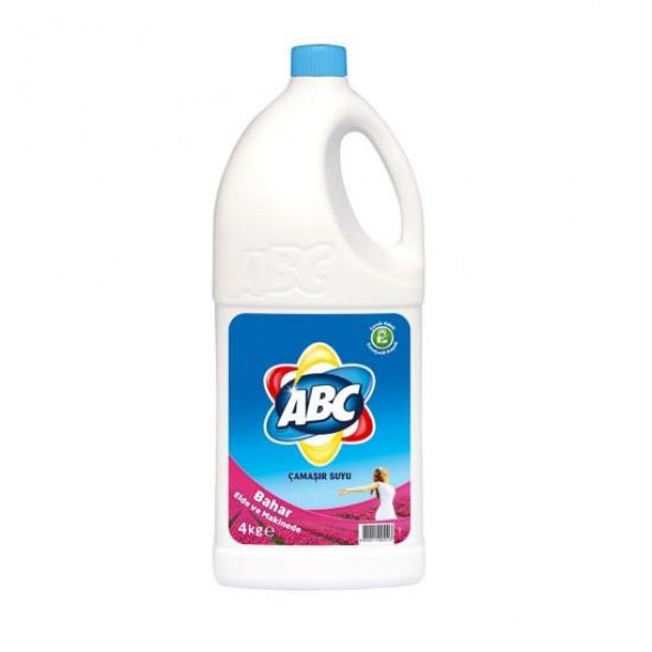 ABC Çamaşır Suyu Elde ve Makinede Bahar 4 Kg