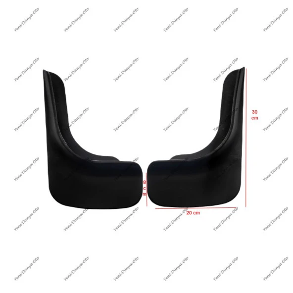 Toyota Corolla 1998-2002 2li Paçalık Çamurluk Tozluk TYT0UZ006 - Resim 2