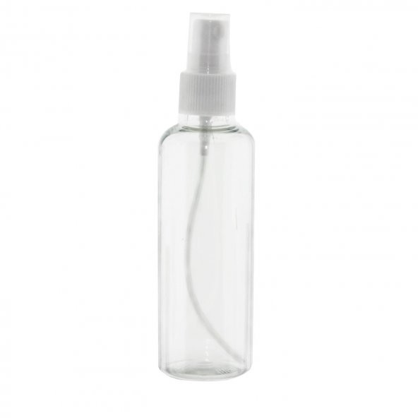 5 Adet 100ml Plastik Şişe Sprey 3,5x14cm - 3