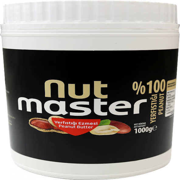 Nut Master -%100 Doğal Yer Fıstığı Ezmesi 1KG