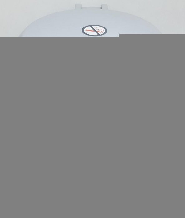 Maske eldiven tek kullanımlık tulum atık kovası 40 lt - 2
