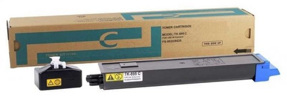 Kyocera FS-C8520 MFP Muadil Toner Mavi / TK-895 - 1