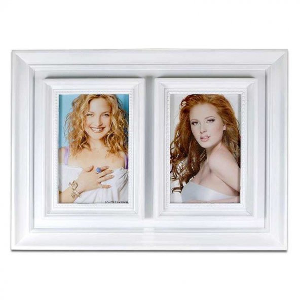 İkili Dekoratif Plastik Çerçeve 13x18 KA-06 - 1