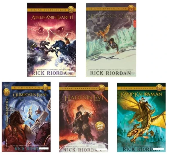 Olimpos Kahramanları 5 Kitap Set Rick Riordan - 1