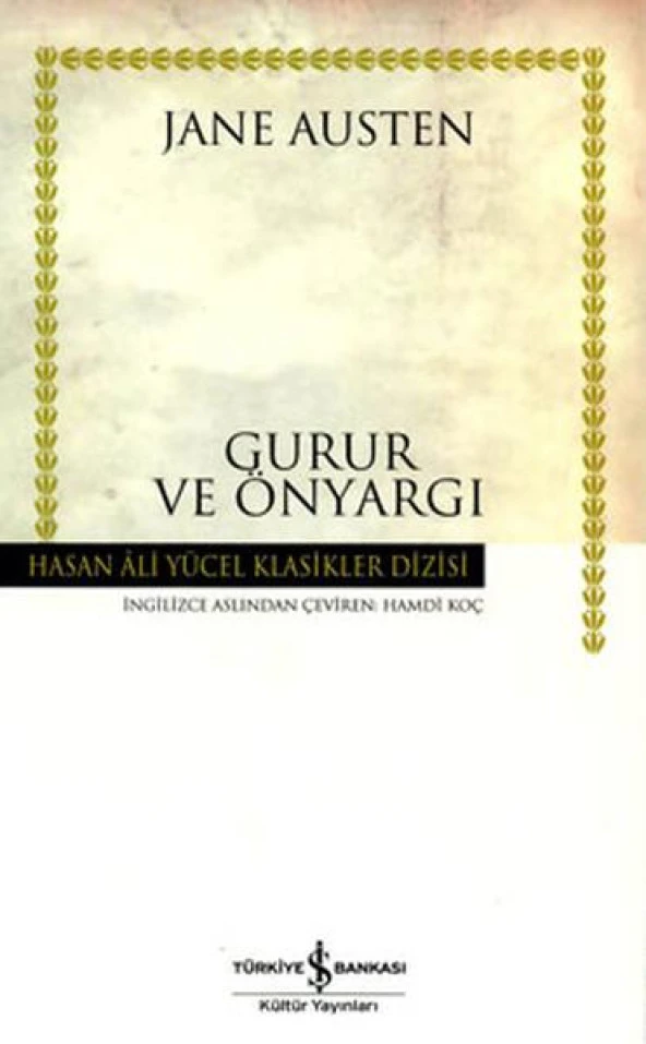 Gurur ve Önyargı Hasan Ali Yücel Klasikler