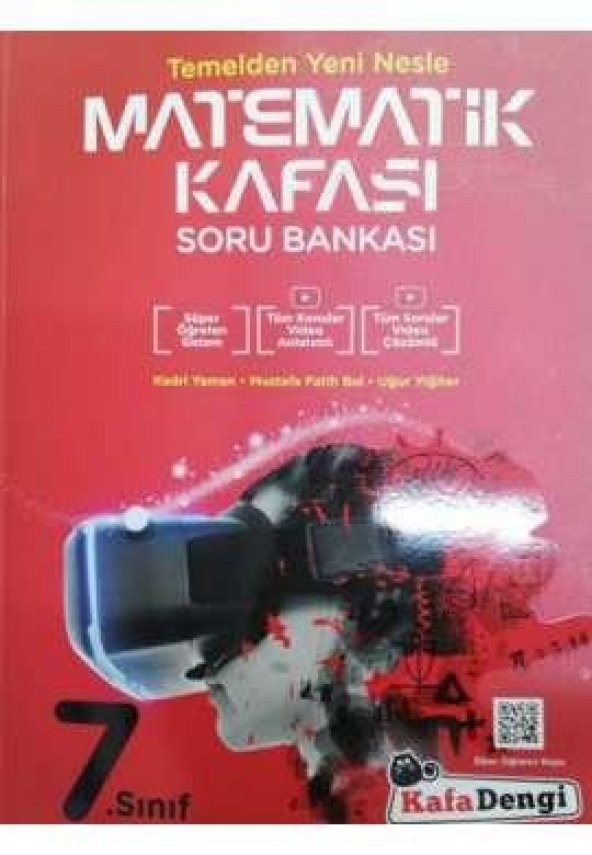 Kafa Dengi Yayınları 7.Sınıf Matematik Kafası Soru Bankası - 1