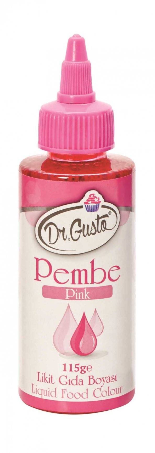 Dr Gusto Pembe Sıvı Gıda Boyası 115 Gr (15 FARKLI RENK SEÇENEĞİ)