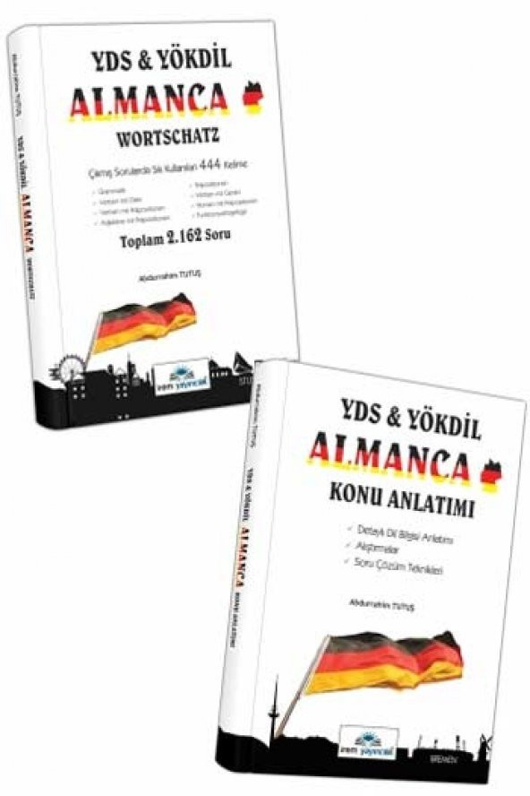 İrem Yayıncılık YDS-YÖKDİL Almanca Konu Anlatımlı-Wortschatz