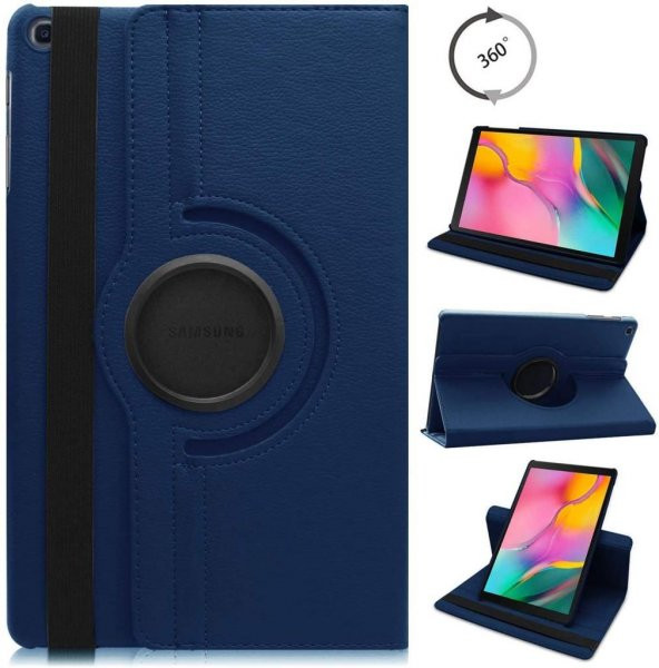 Galaxy Tab S6 Lite 10.4 inç P610 Dönen Standlı 360 Tablet Kılıfı - Resim 9