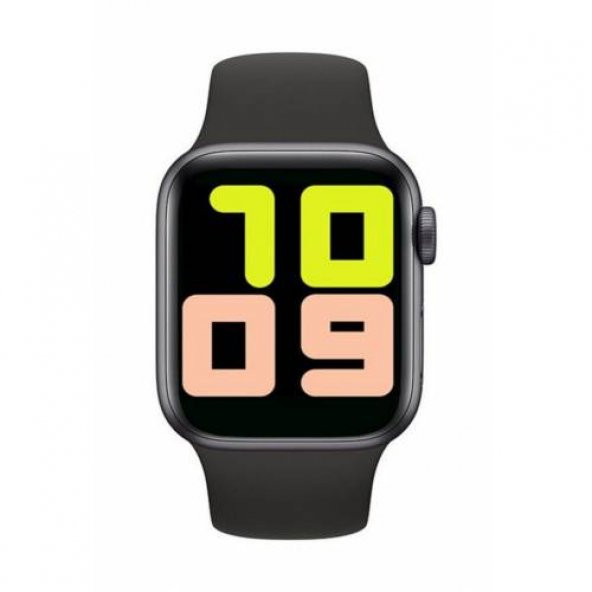 Olix T500 Smart Watch Türkçe Menü Tam Dokunmatik Akıllı Saat Siyah
