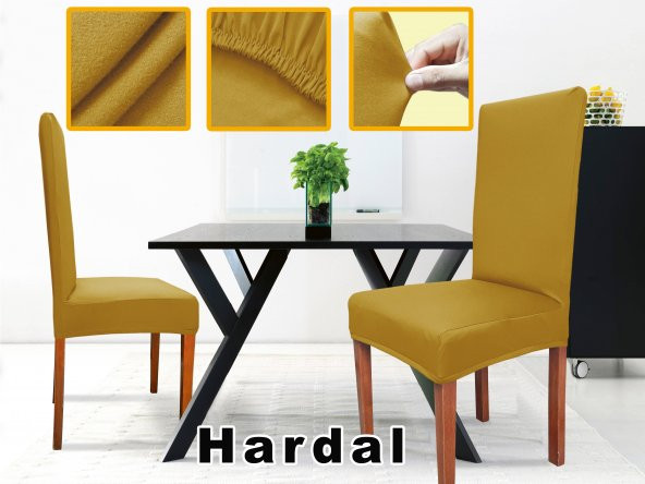 Sandalye Kılıfı "abeltrade".Kaliteli Likralı Lastikli Pratik.4 LÜ - 11