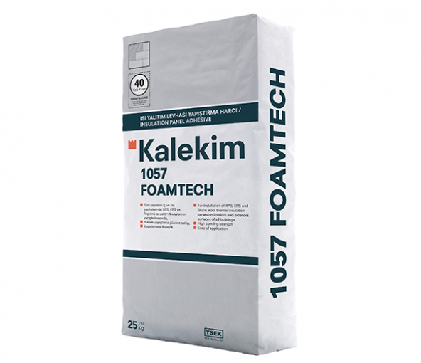 Kalekim 1057 Foamtech Yalıtım Lev. Yapıştırma Harcı - 1