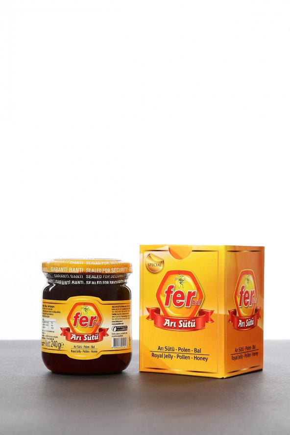 FER ARI SÜTÜ BAL POLEN KARIŞIMI 240 GR