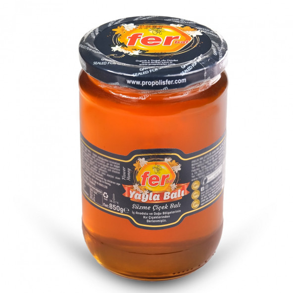 FER YAYLA SÜZME ÇİÇEK BALI 850 GR