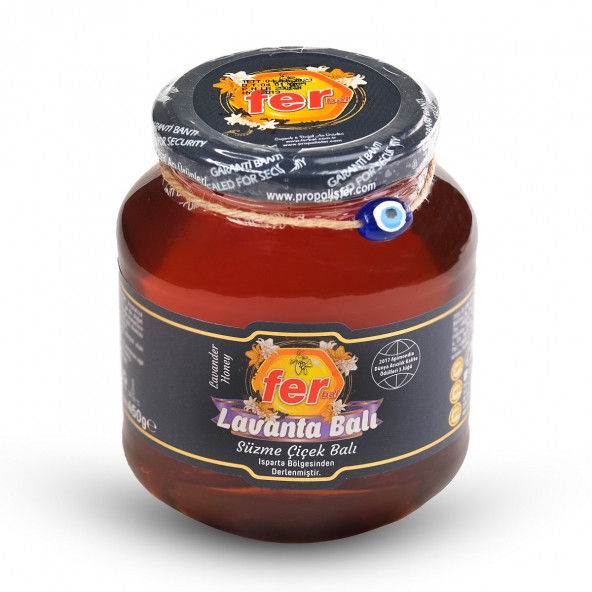 FER LAVANTA SÜZME ÇİÇEK BALI 450 GR
