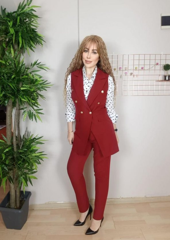 6 Düğmeli Zara Zarf Bayan Yelek - 6